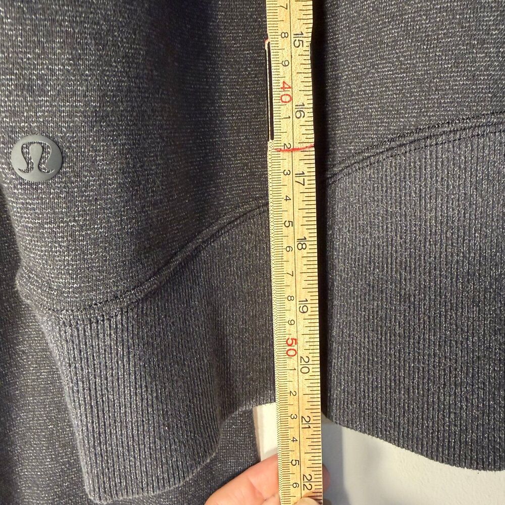 Lululemon Athletica, cotton blend cropped hoodie, women’s medium - Picture 7 of 7